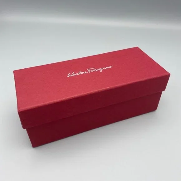 NEW Salvatore Ferragamo EMPTY Gift / Storage / Sunglass Case Box - Picture 2 of 3